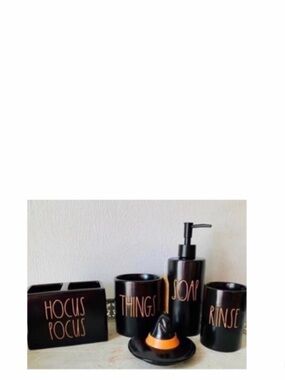 NEW Brand new Rae Dunn 4 Piece Halloween Bundle